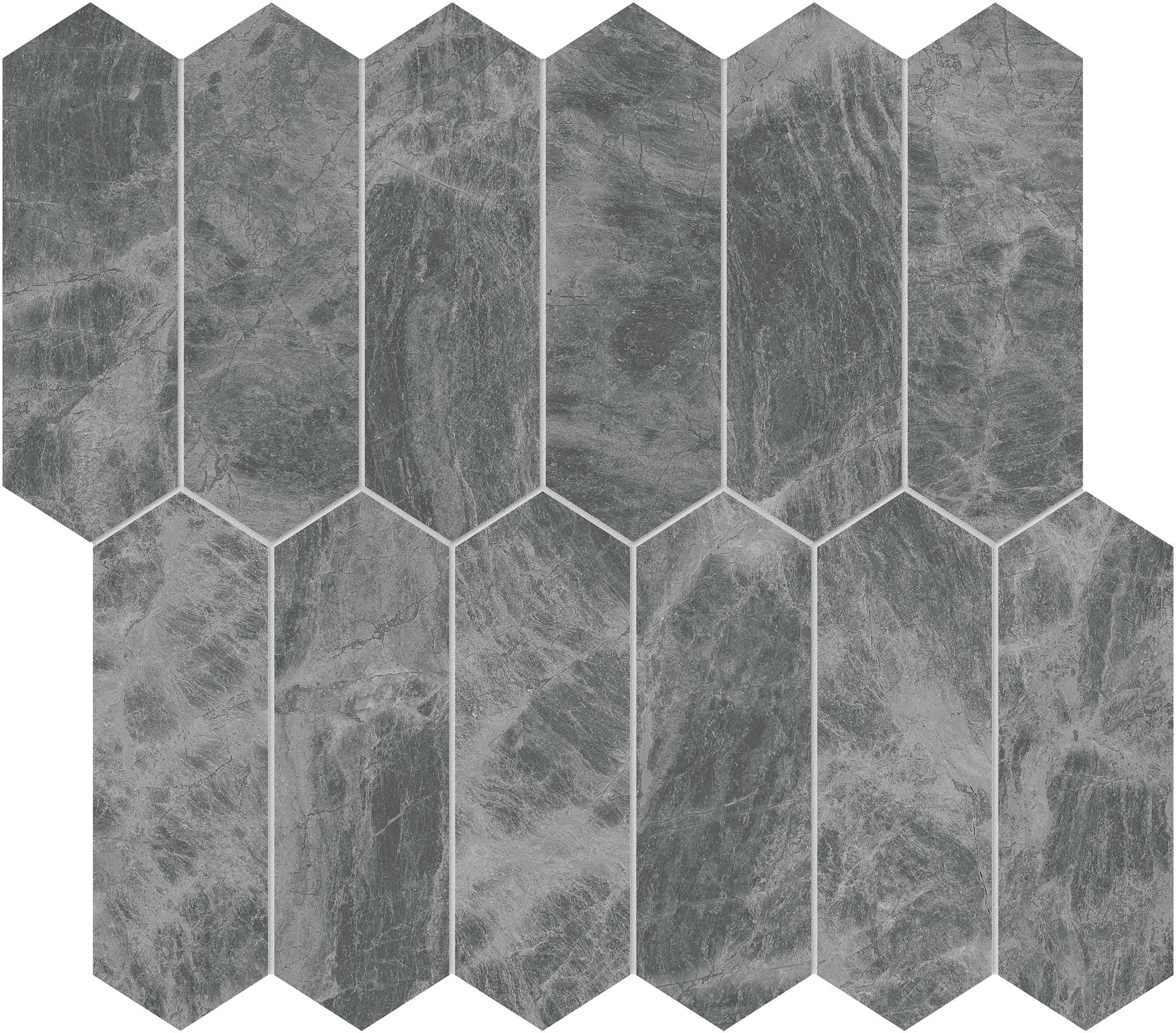 Gemma Mystique 2×6 Picket Mosaic