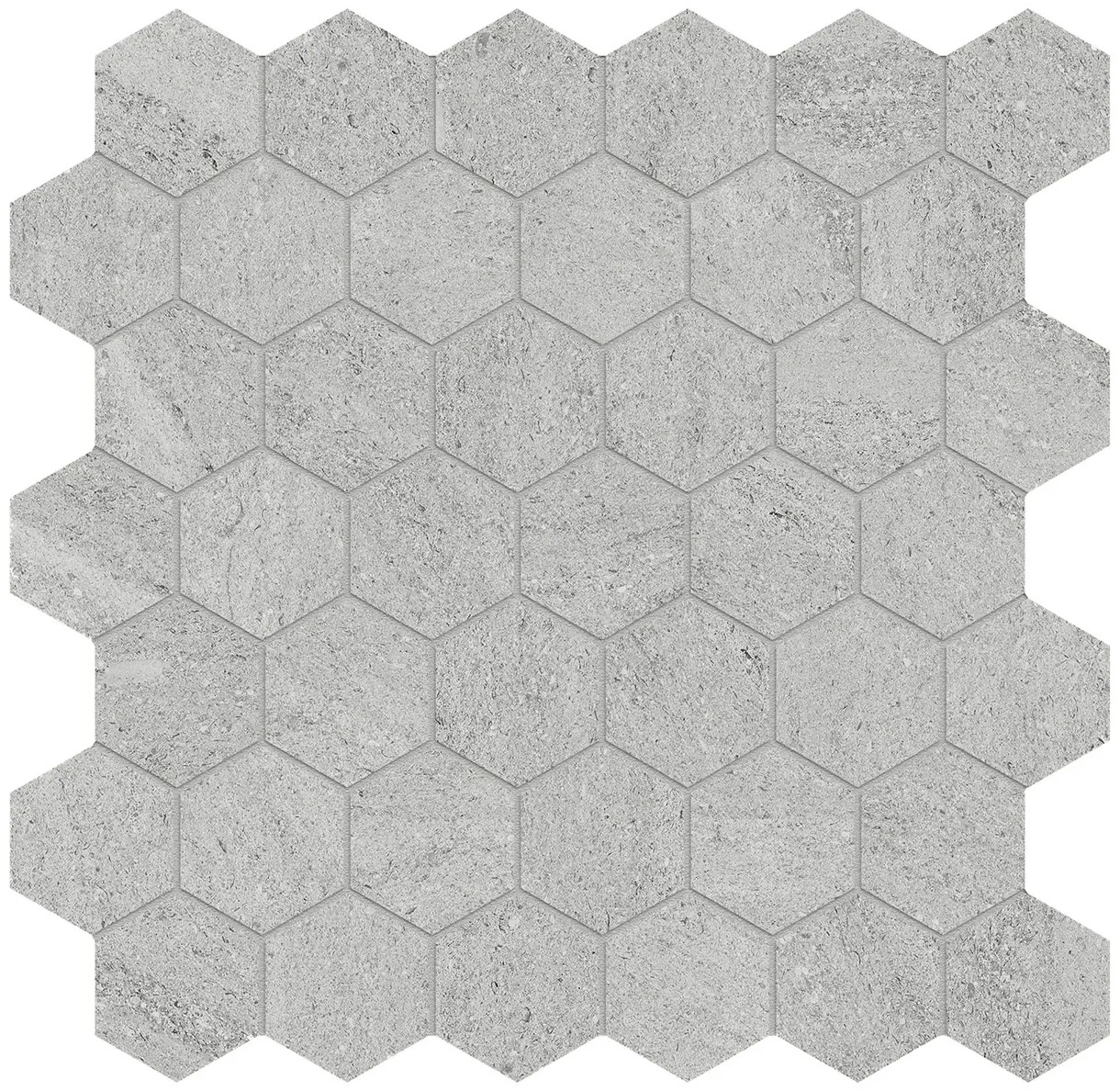 Lithoform Veincut Twilight Hexagon Mosaic
