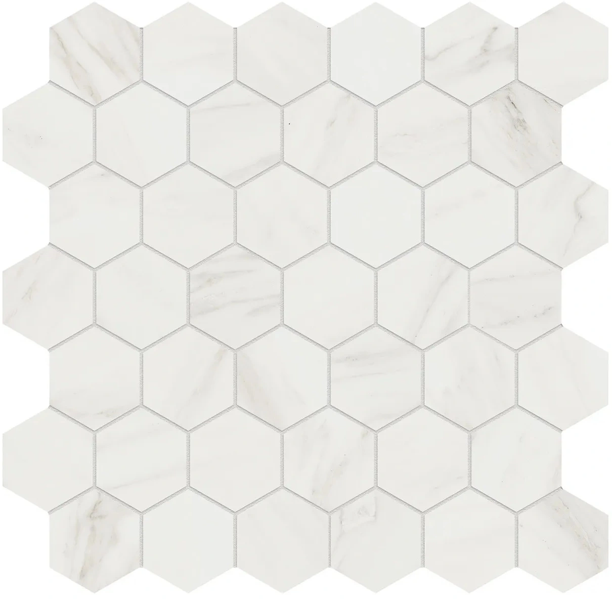 Calacatta Cremo Hexagon Mosaic