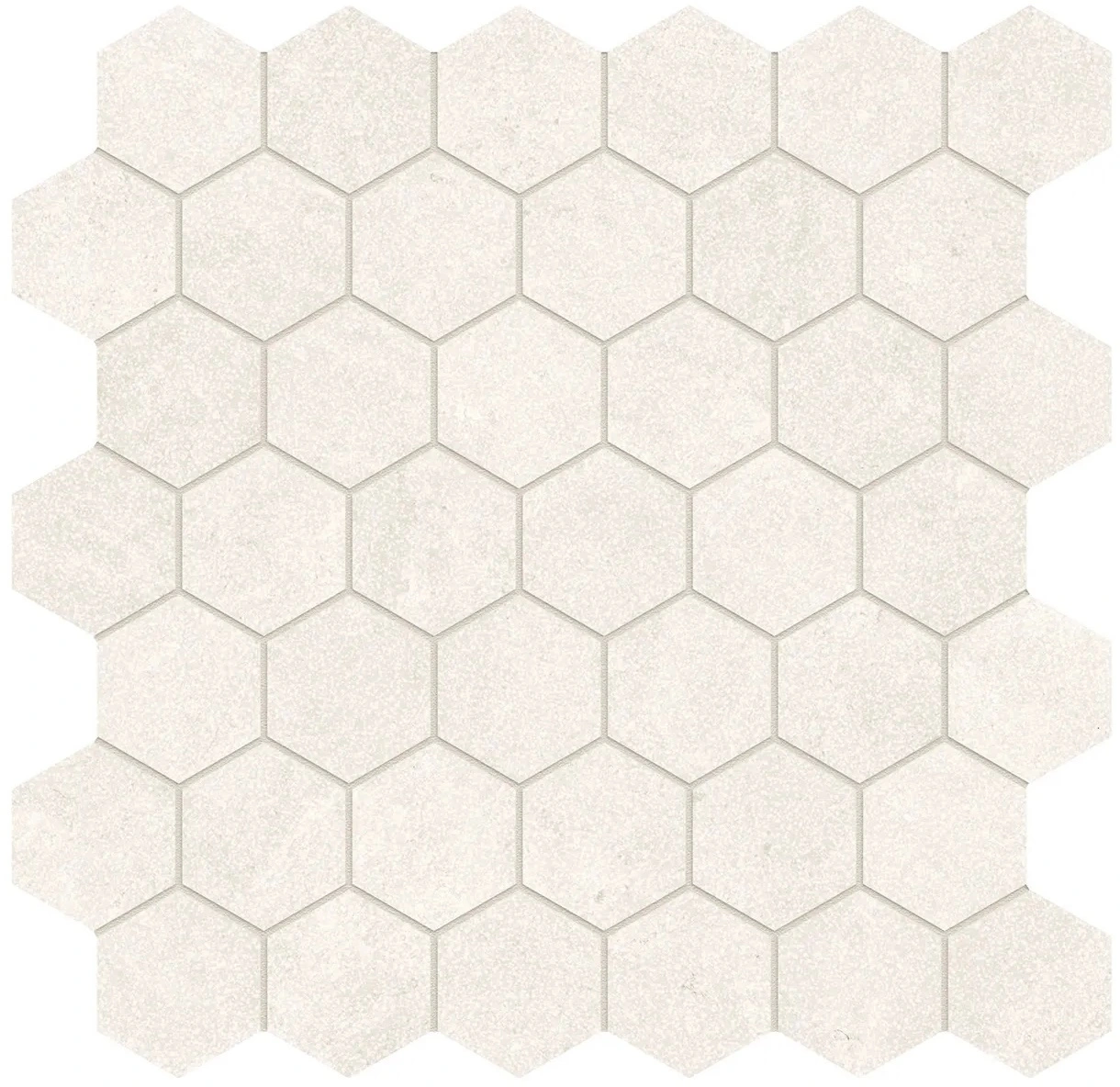 French Vanilla Hexagon Mosaic