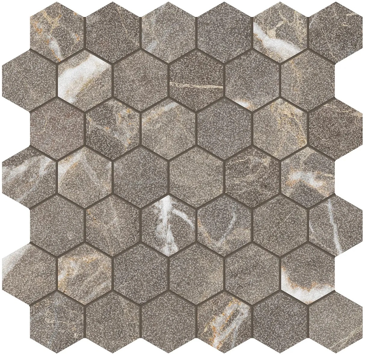 Pietra Imperiale Hexagon Mosaic