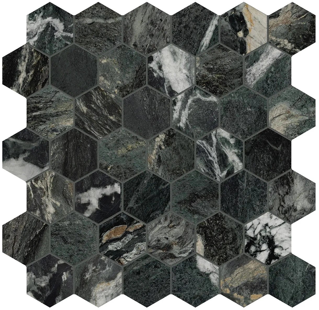 Verdi Alpi Hexagon Mosaic