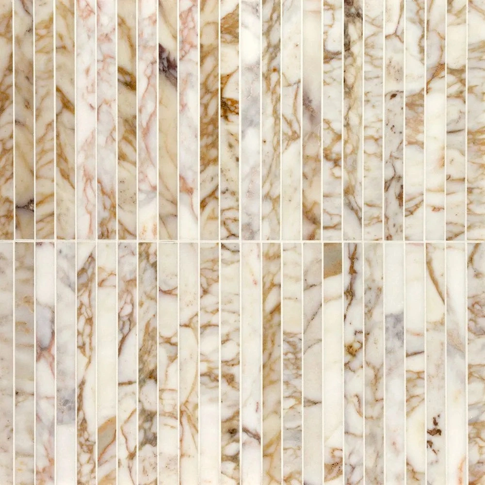 Proper Pillar Mosaic Afyon Gold