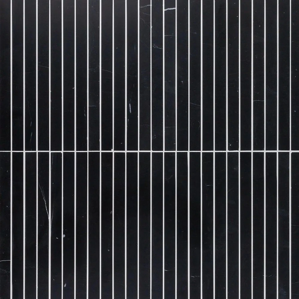 Proper Pillar Mosaic Nero Marquina