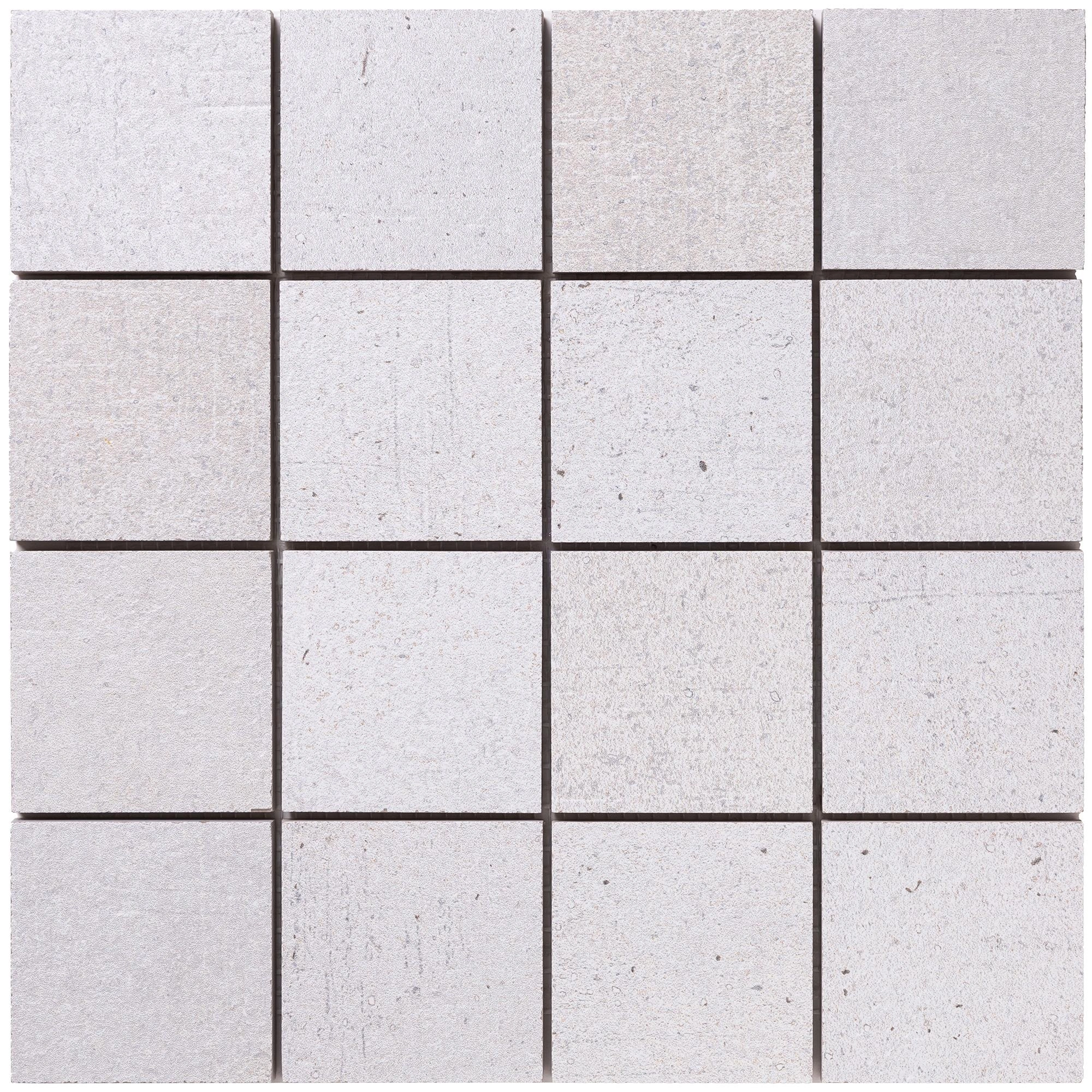 Terra Crea Mosaic 3x3 Bianco Porcelain