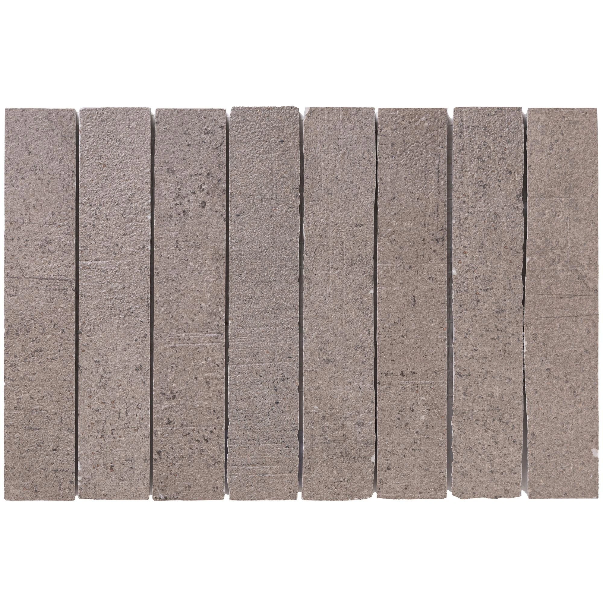 Terra Crea Mosaic 8x12 Grafite Porcelain