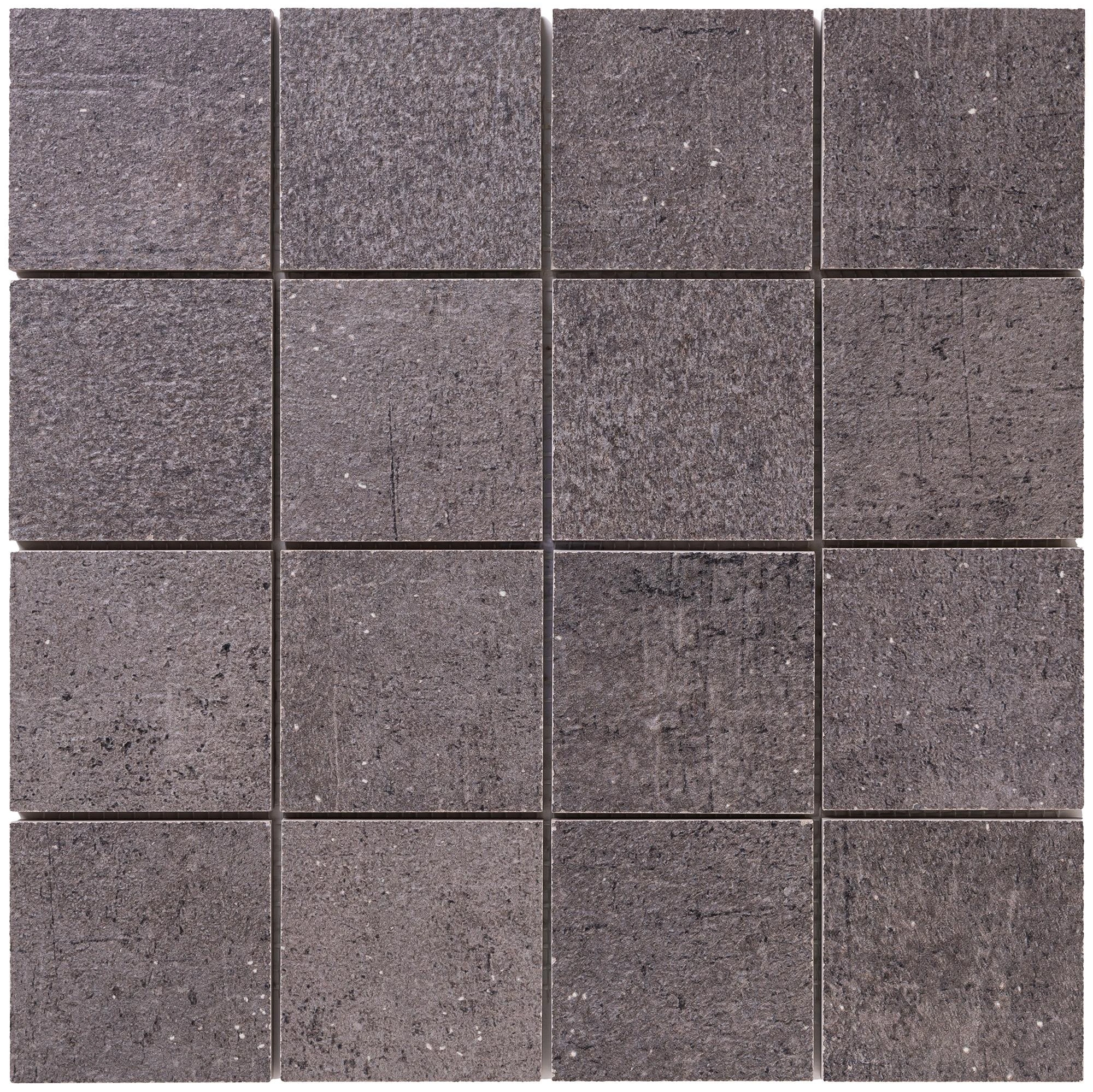 Terra Crea Mosaic 3x3 Carbone Porcelain