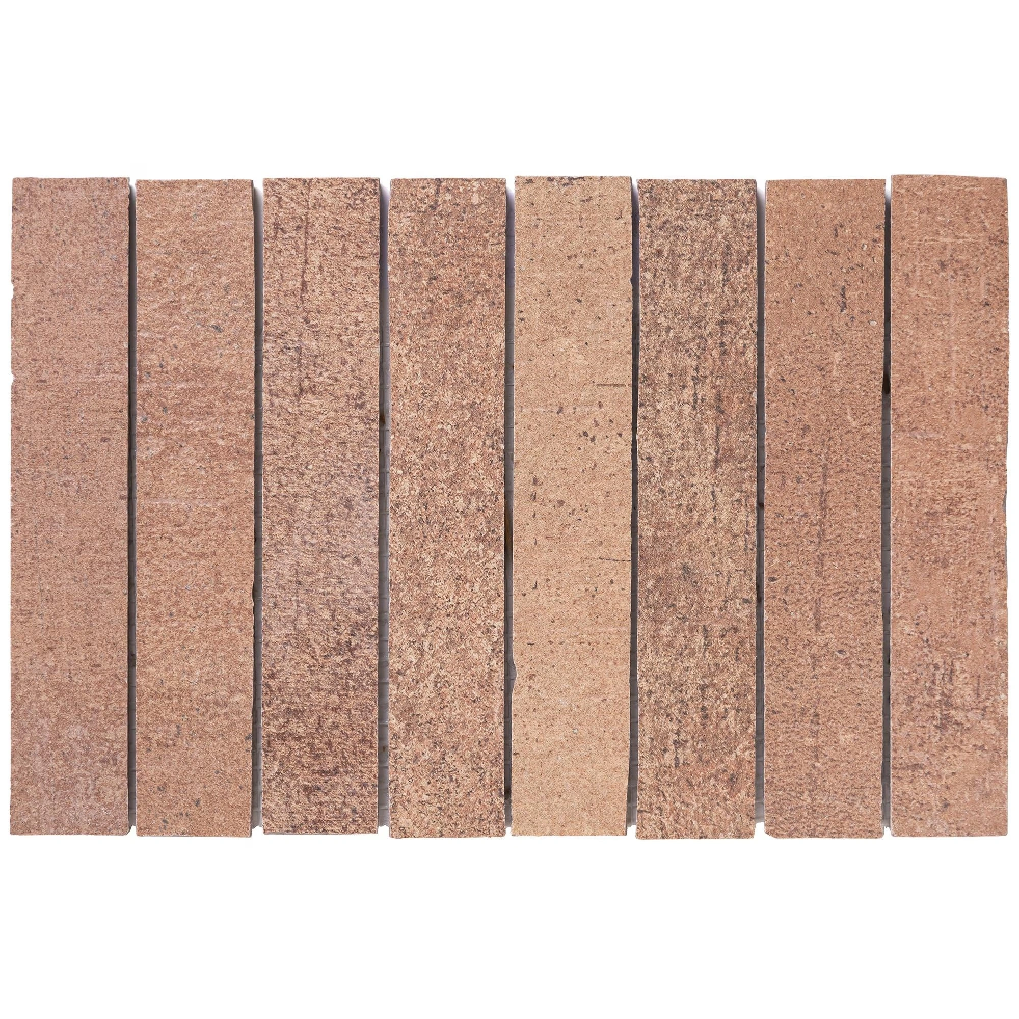 Terra Crea Mosaic 8x12 Cotto Porcelain