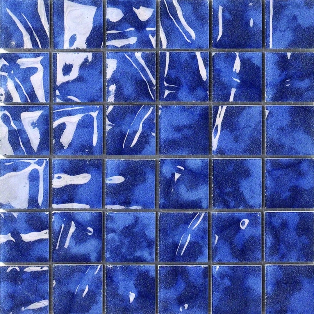 Blu Oltremare Mosaico 4,5x4,5