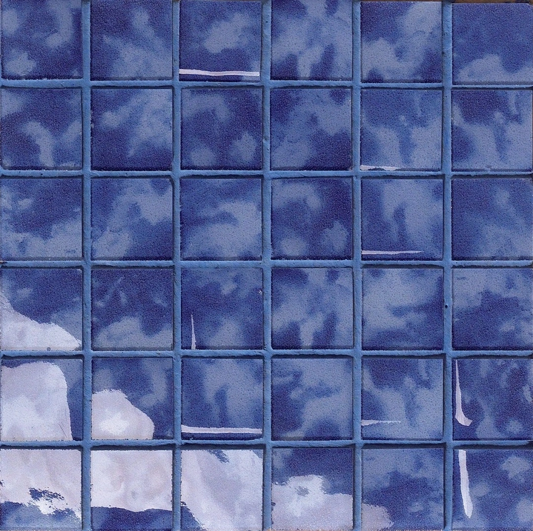 Blue Cobalto Mosaico 4,5x4,5