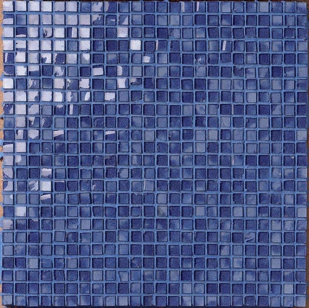 Blue Cobalto Mosaico 1x1