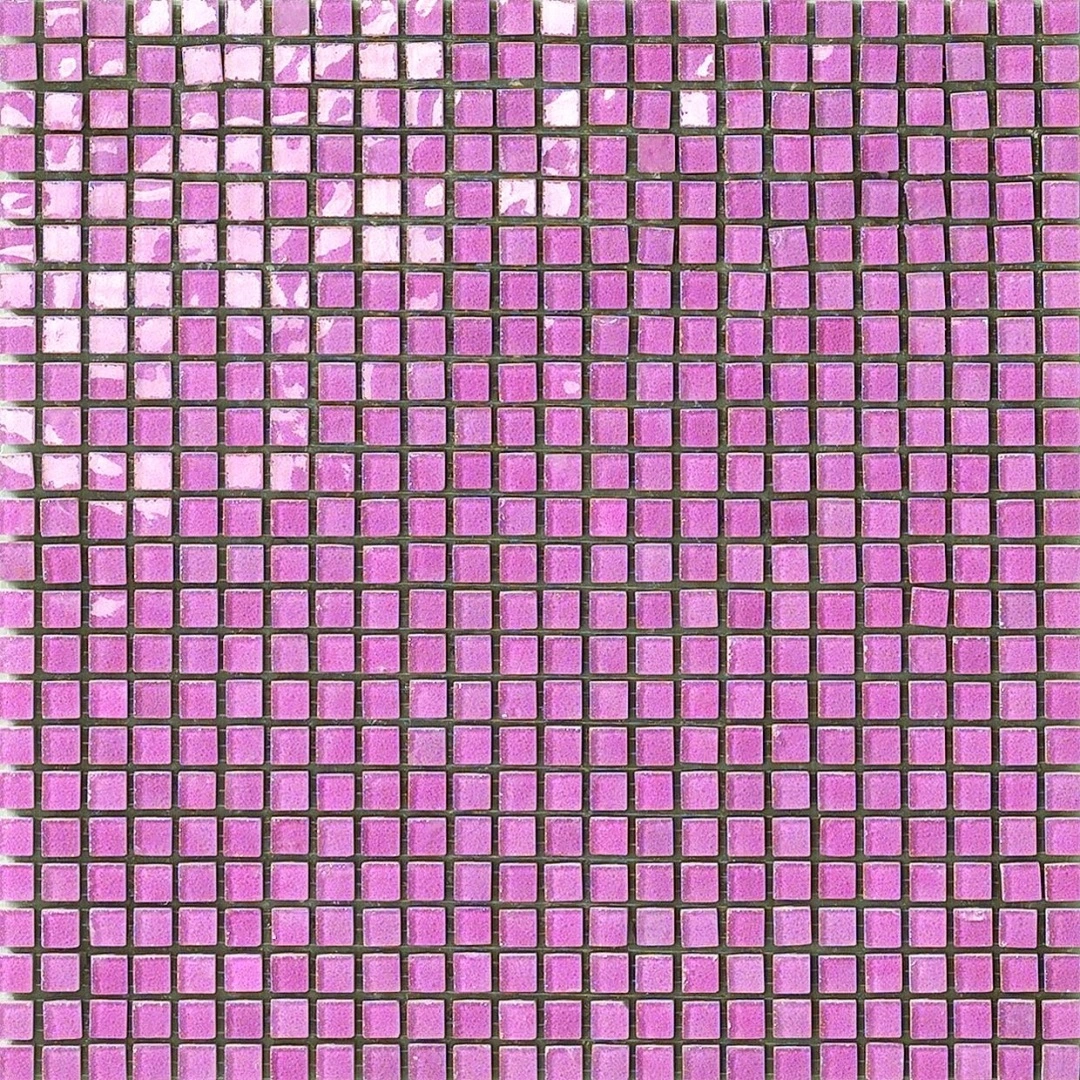 Rosa Fucsia Mosaico 1x1