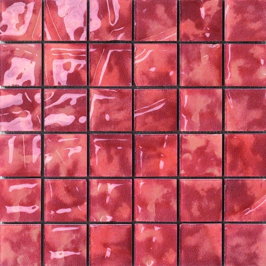 Rosso Corallo Mosaico 4,5x4,5