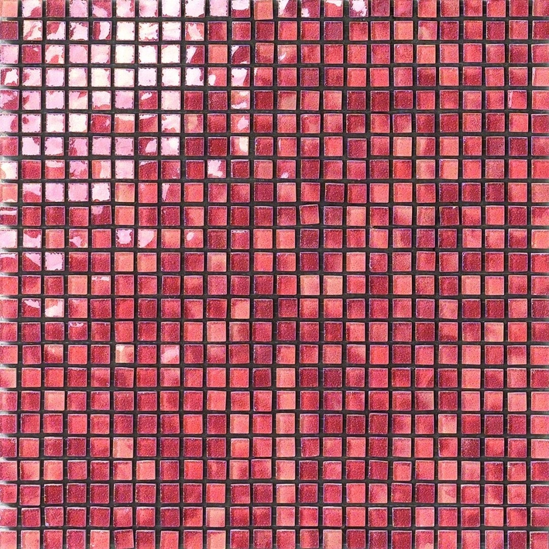 Rosso Corallo Mosaico 1x1