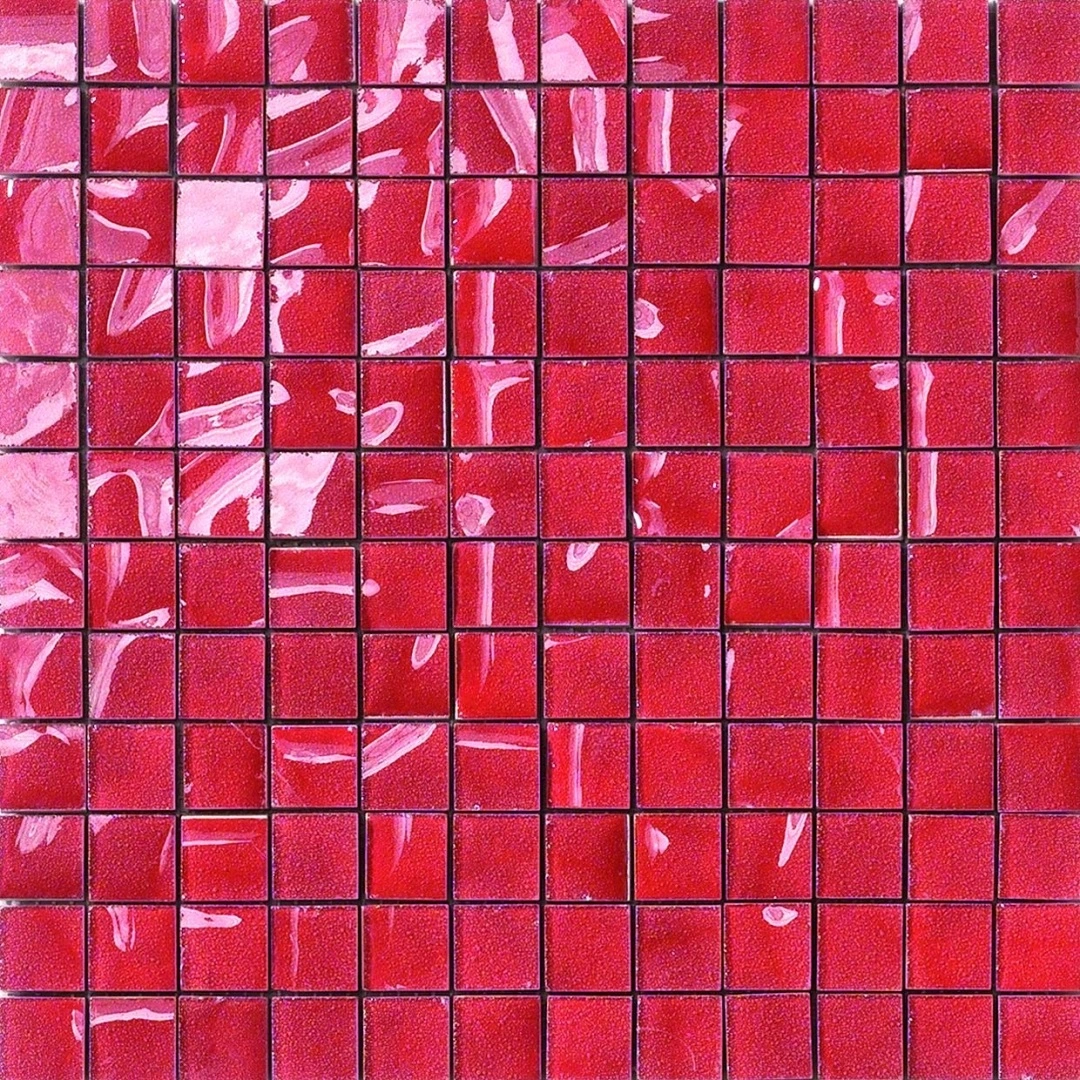 Rosso Geranio Mosaico 2,2x2,2