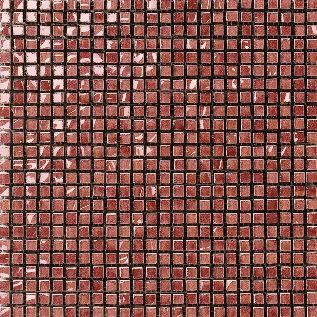 Rosso Rubino Mosaico 1x1