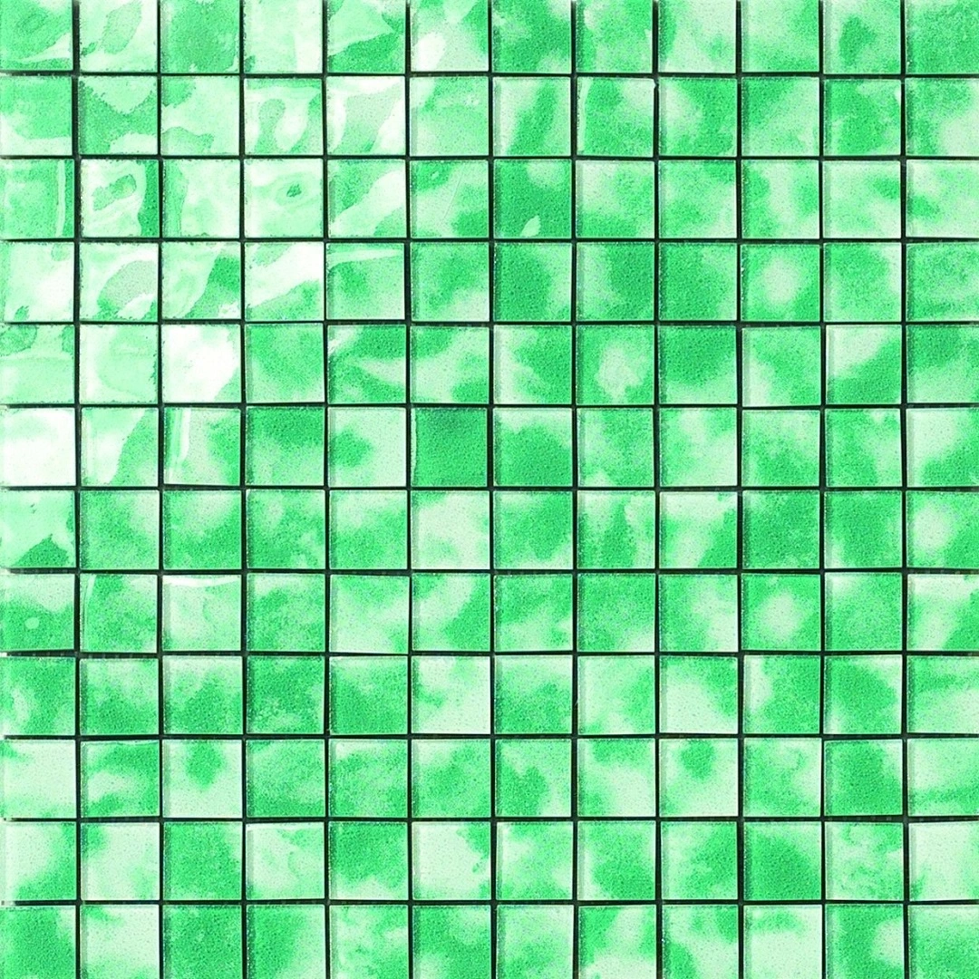 Verde Menta Mosaico 2,2x2,2