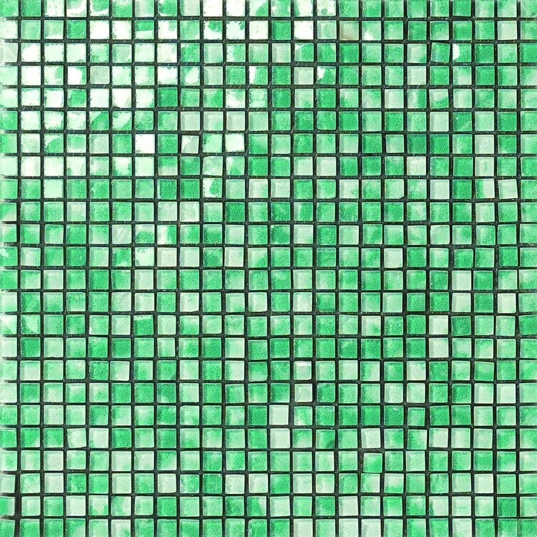 Verde Menta Mosaico 1x1