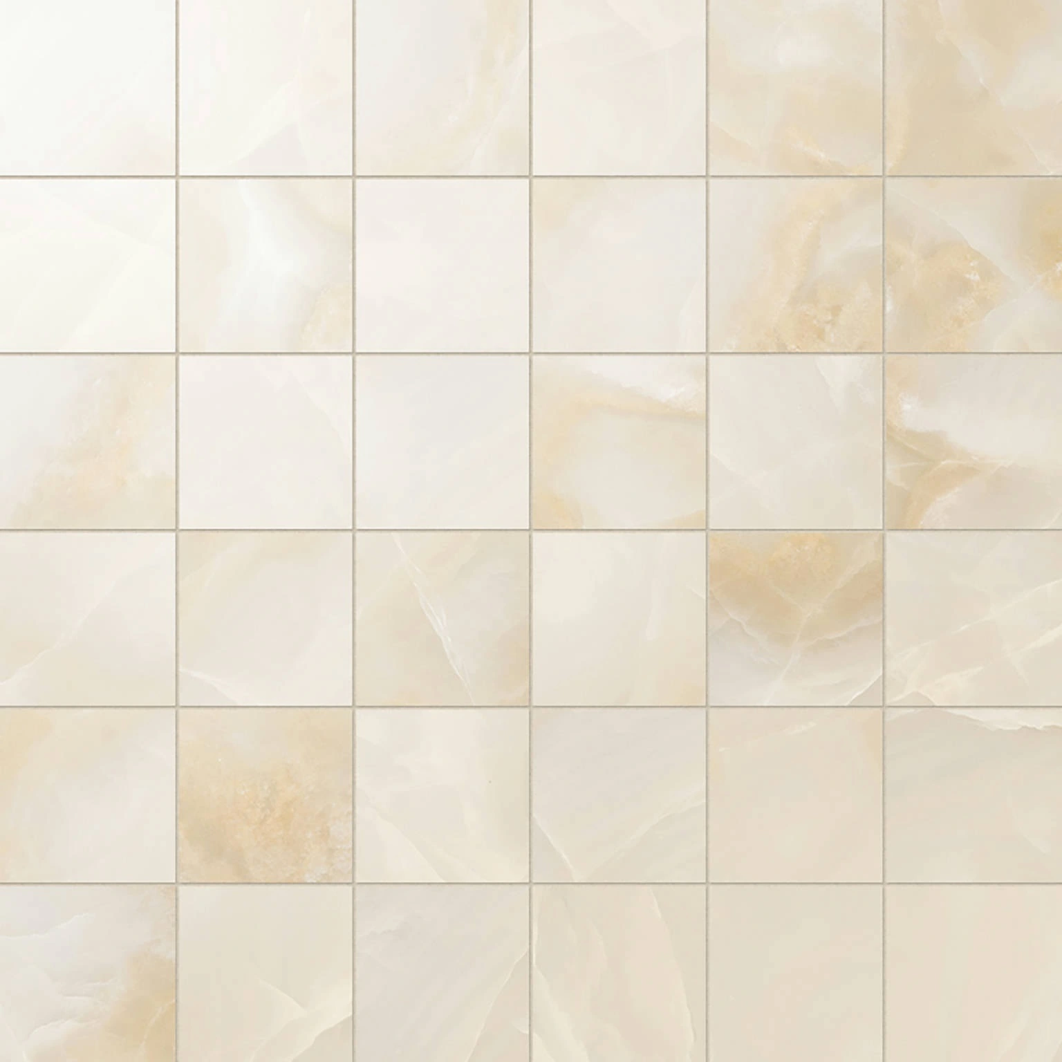 Charmed Beige Matte 2×2 Mosaic