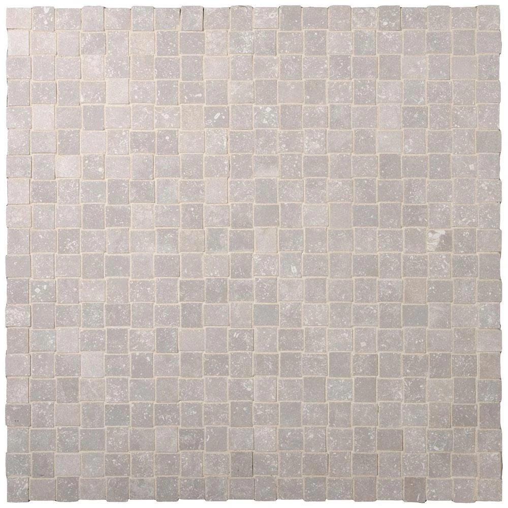 Italian Porcelain 10 Trama Mosaic 12x12 Crema Natural