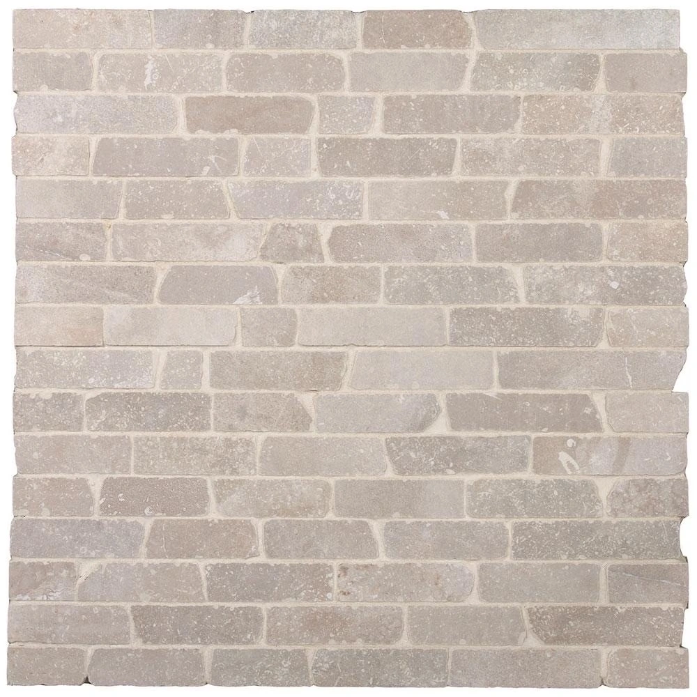 Italian Porcelain 10 Murotto 6x24 Crema Natural