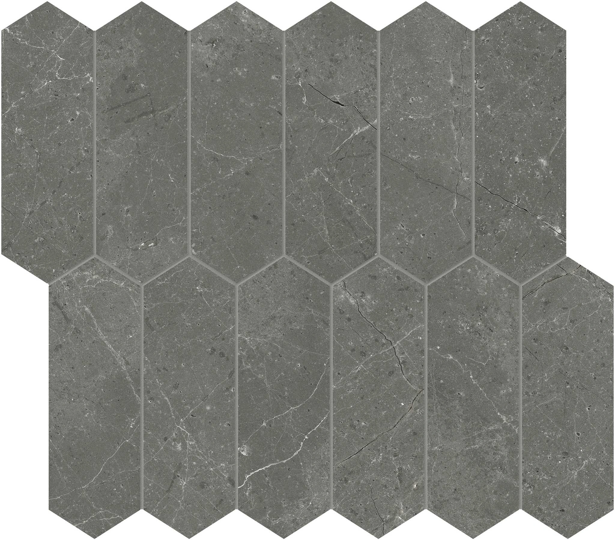 Stark Carbon 2×6 Picket Mosaic