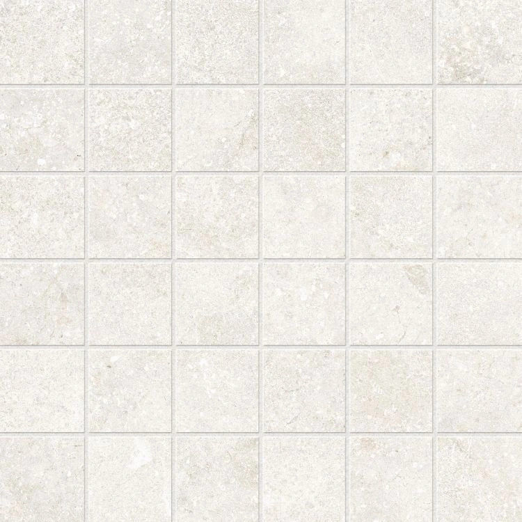 Untamed Wander White Mosaic 2 x 2