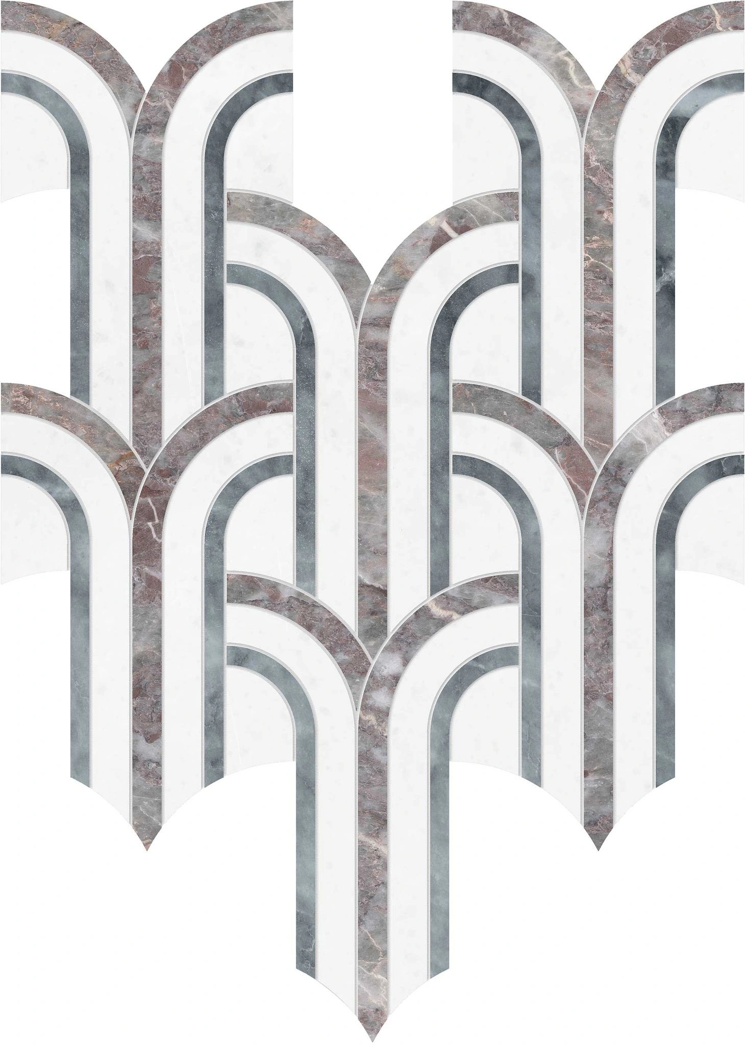 Utopio Florence Blush Mosaic