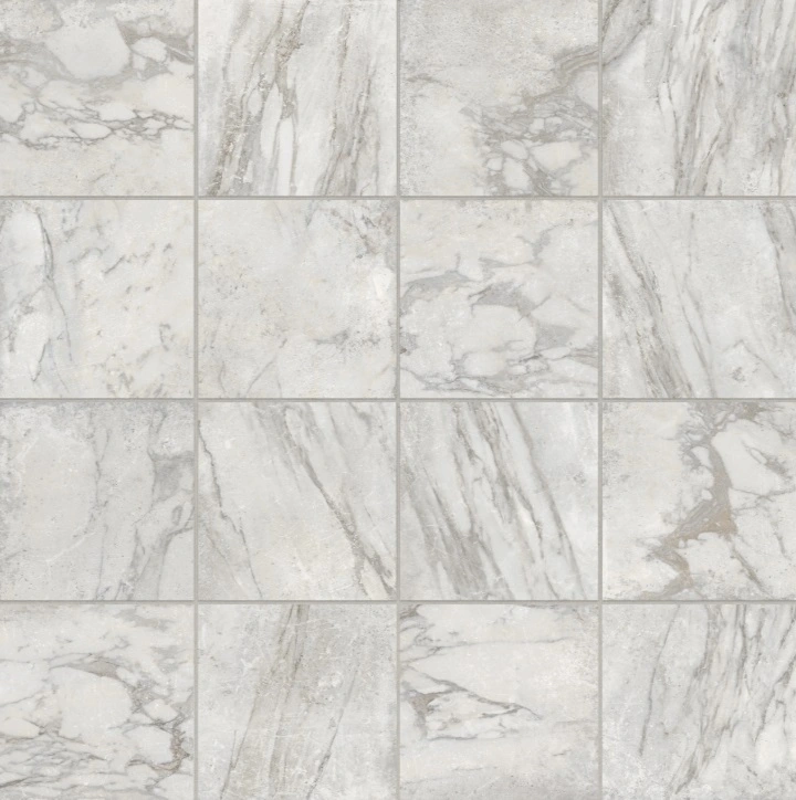 Antica Roma 12" x 12" Matte Porcelain Tile in Grigio