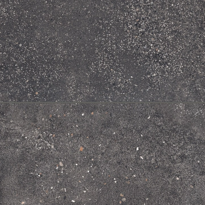 Area 51 24" x 48" Matte Porcelain Paver in Black