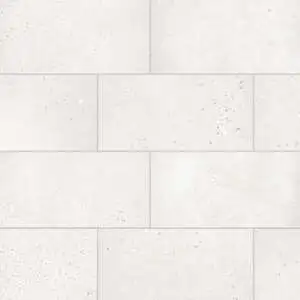Area 51 Matte Porcelain Field Tile in White