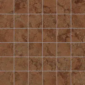 Basilica Rosso Verona Matte Mosaic Rectified