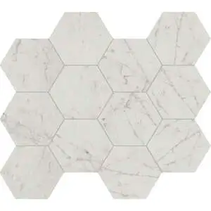 Basilica Carrara Hexagon Matte Mosaic