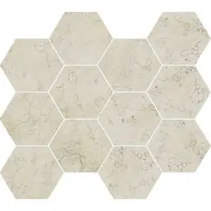 Basilica Biancone Hexagon Matte Mosaic
