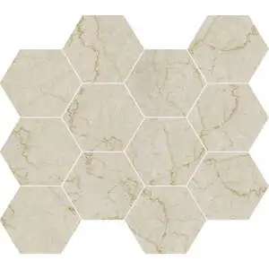 Basilica Botticino Hexagon Matte Mosaic