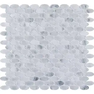 CS-Sky Blue Honed Ellipse Mesh