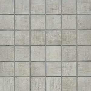 Fray Metal Gray 2 x 2 Mosaic Mesh