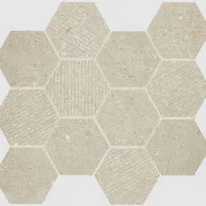 Intense Toffee Mixed Hex 4″ Mesh