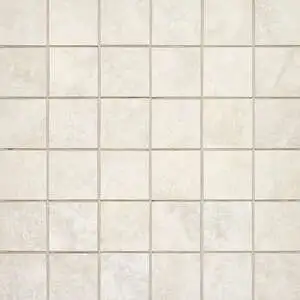 Invictus Ivory Cross Cut 2 x 2 Mosaic Mesh
