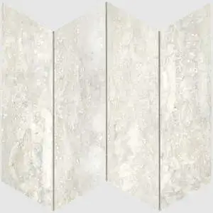 Invictus Pearl Vein Cut Matte Large Chevron Mesh