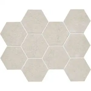 Lagos Ivory 4 Inch Hex Mesh