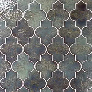 Lantern 3" x 8" Glossy Porcelain Tile in Cobalt