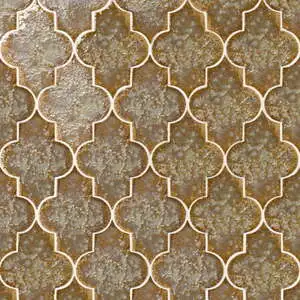 Lantern 3" x 8" Glossy Porcelain Tile in Ochre