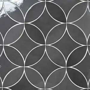 Legacy 3" x 8" Glossy Petal Porcelain Tile in Charcoal