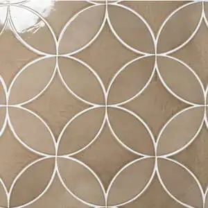 Legacy 3" x 8" Glossy Petal Porcelain Tile in Linen