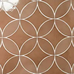 Legacy 3" x 8" Glossy Petal Porcelain Tile in Siena