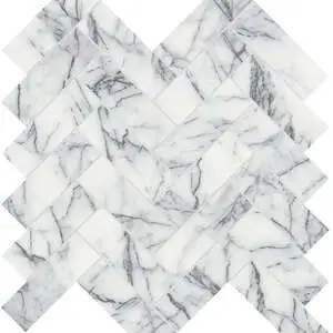 Lilac Volta Herringbone Mosaic