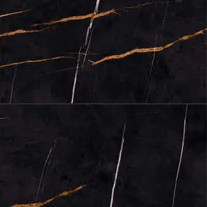 Satin Porcelain Field Tile in Sahara Noir Satin Porcelain Field Tile in Sahara Noir