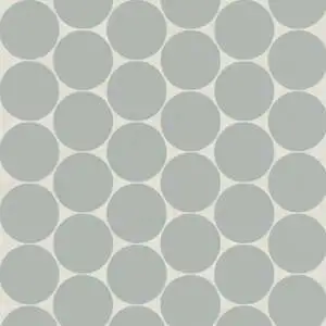 Marin 2" Penny Round Matte Porcelain Mosaic in Aloe Green