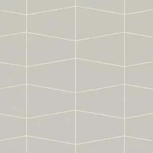Marin Trapezoid Matte Porcelain Mosaic in Pebble Gray